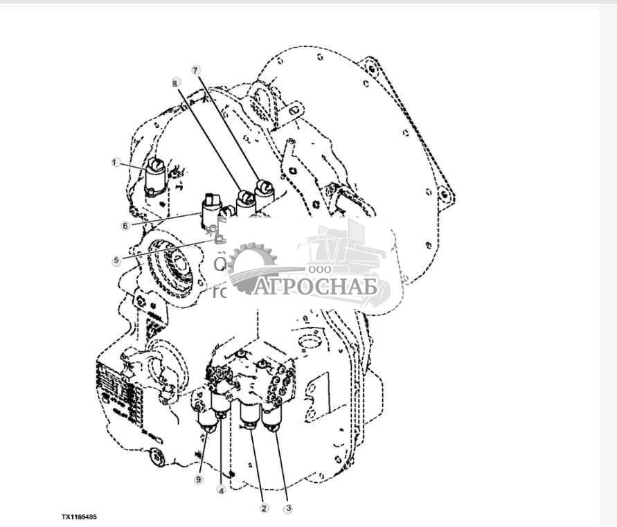 Соленоиды блока переключения передач 